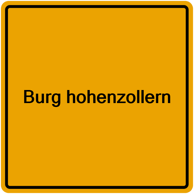 Einwohnermeldeamt24 Burg hohenzollern